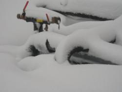 У приватному секторі Донецька замерз водопровід