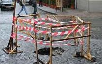 провал дороги