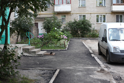 укладання асфальту