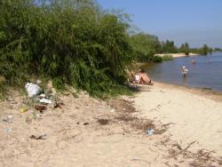 Брудні пляжі Черкас виводять містян на мітинги