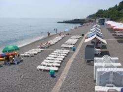 В Алушті поки що лише два легальних пляжі