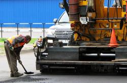 ремонт дороги