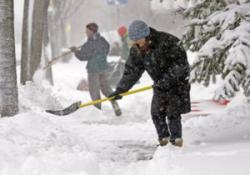 сніг, Євпаторія