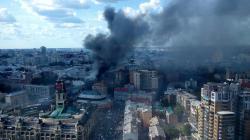 Пожежу на вулиці Хрещатик ліквідовано
